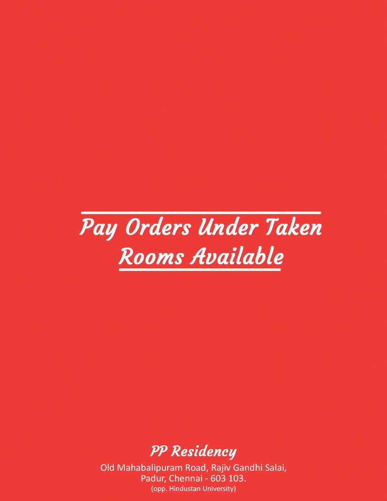 Pp Residency cheap residency  restaurant in chennai  kelambakkam hotel | Take away |online food menu | online order